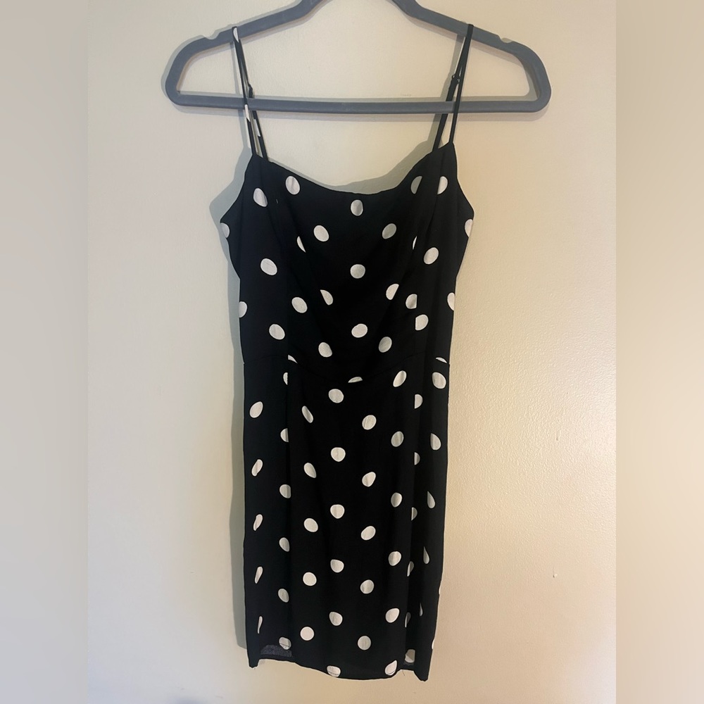 Reformation Polka Dot Mini Dress